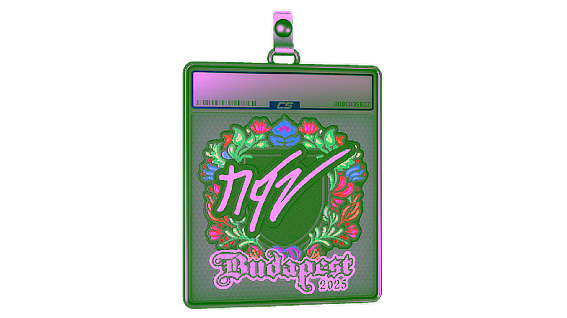 Visar för Sticker Slab | NQZ (Embroidered) | Budapest 2025