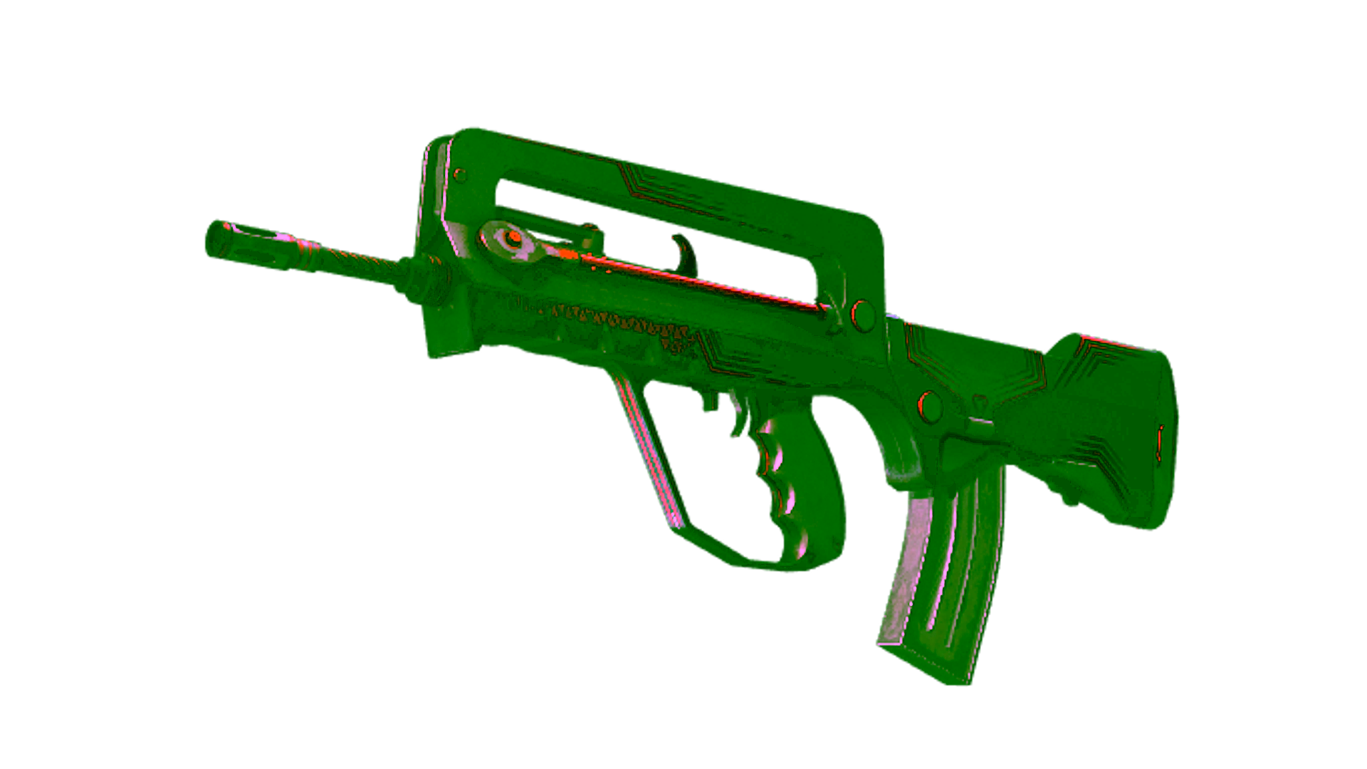 Display for StatTrak™ FAMAS | Valence (Battle-Scarred)