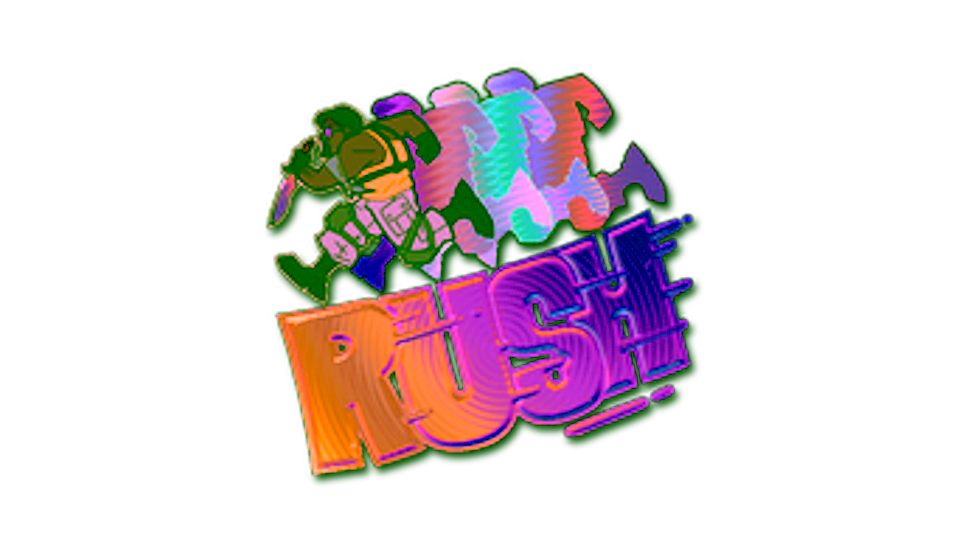 Display for Sticker | T Rush (Holo)