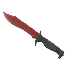 Bowie Knife Crimson Web