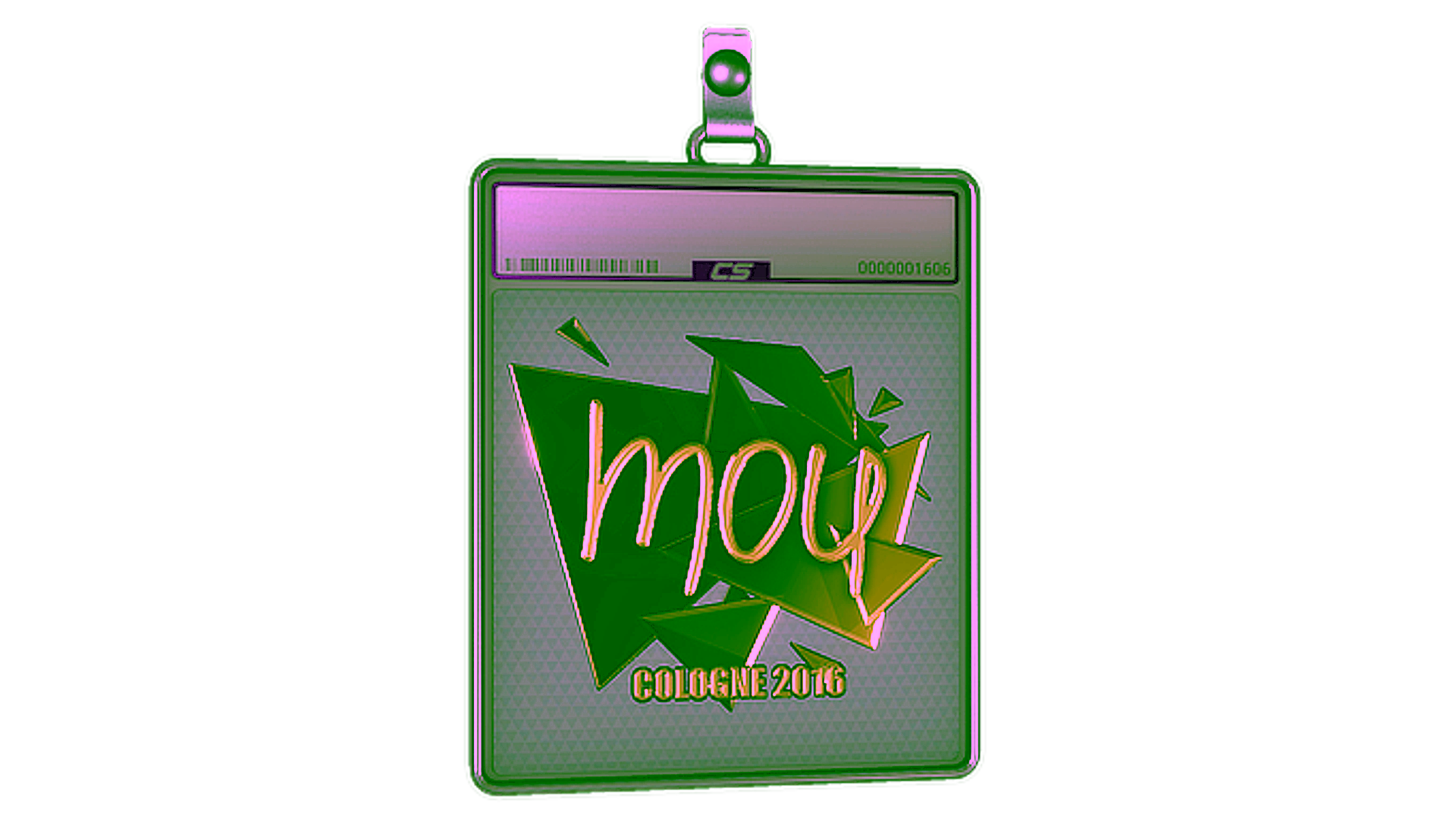 Display for Sticker Slab | mou (Gold) | Cologne 2016