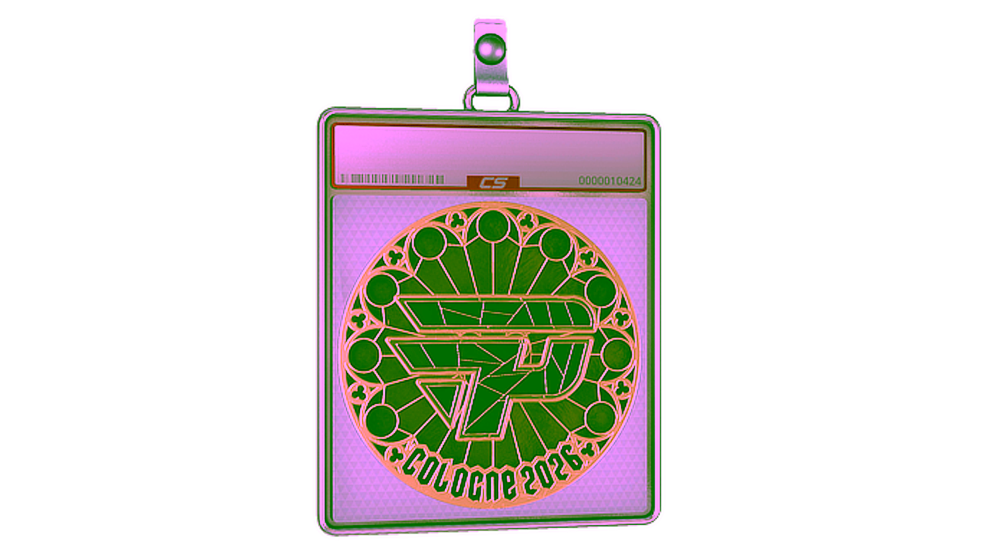 Display for Sticker Slab | paiN Gaming (Gold) | Cologne 2026