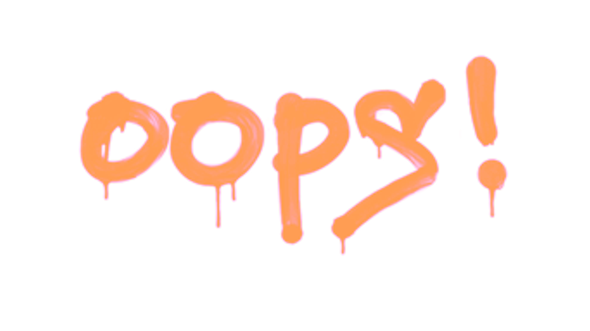 Display for Sealed Graffiti | Oops (Tracer Yellow)