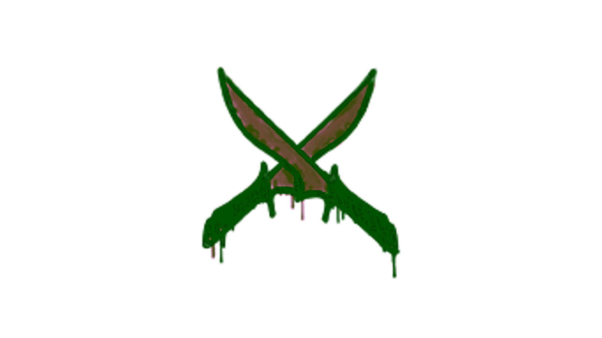 Display for Sealed Graffiti | X-Knives (Princess Pink)