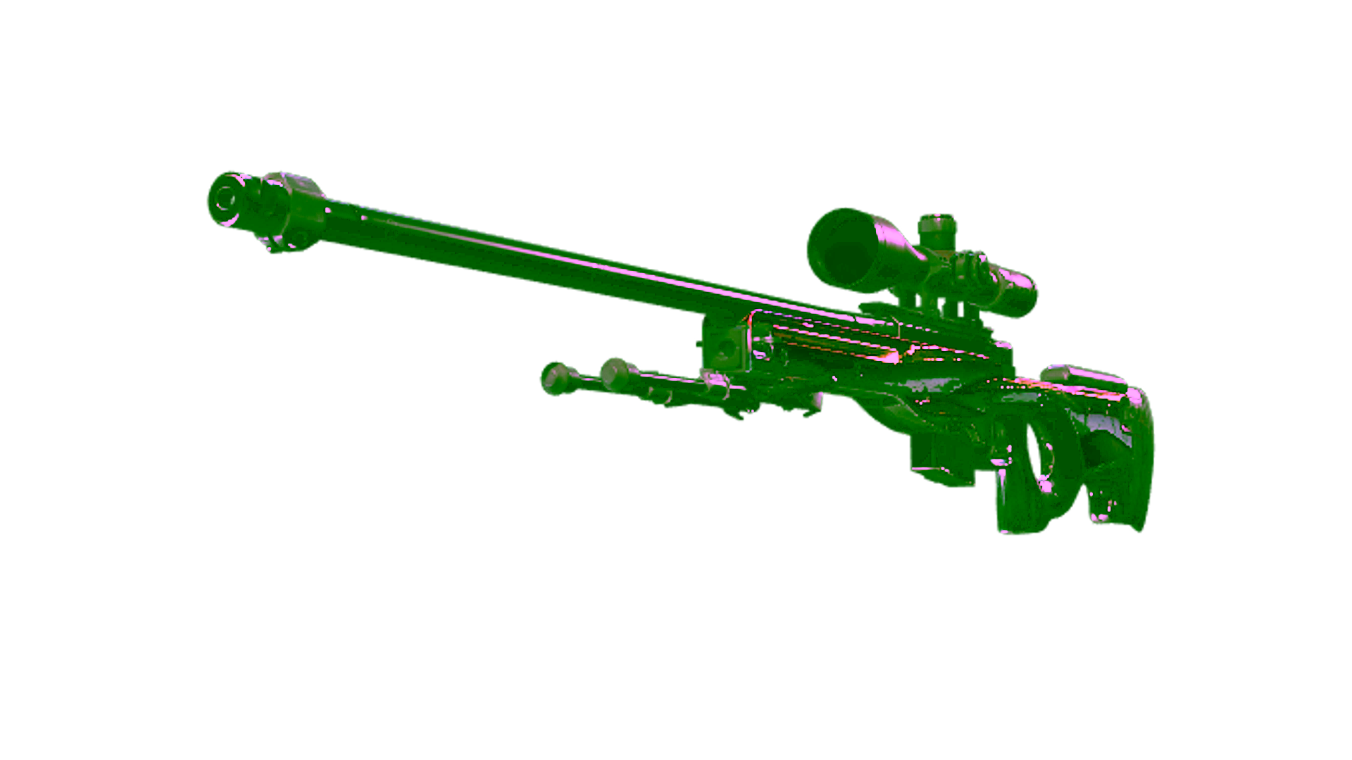 Display for StatTrak™ AWP | Chrome Cannon (Well-Worn)