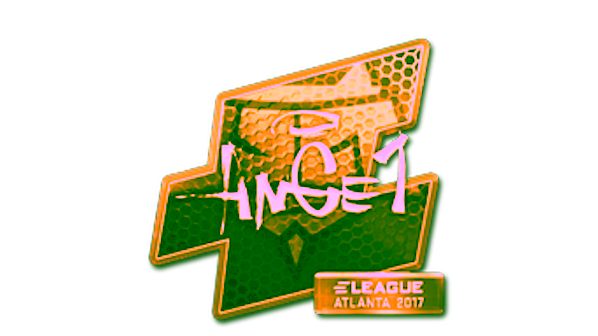 Anzeige für Sticker | ANGE1 (Gold) | Atlanta 2017