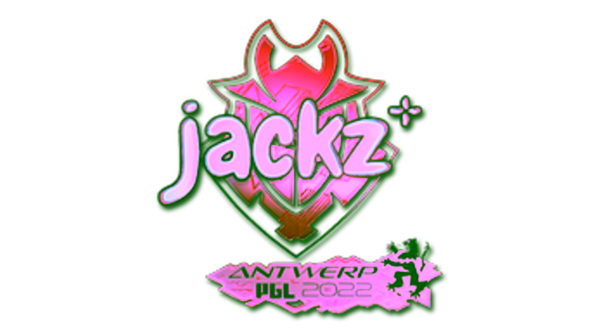 Wyświetl dla Sticker | JaCkz (Holo) | Antwerp 2022