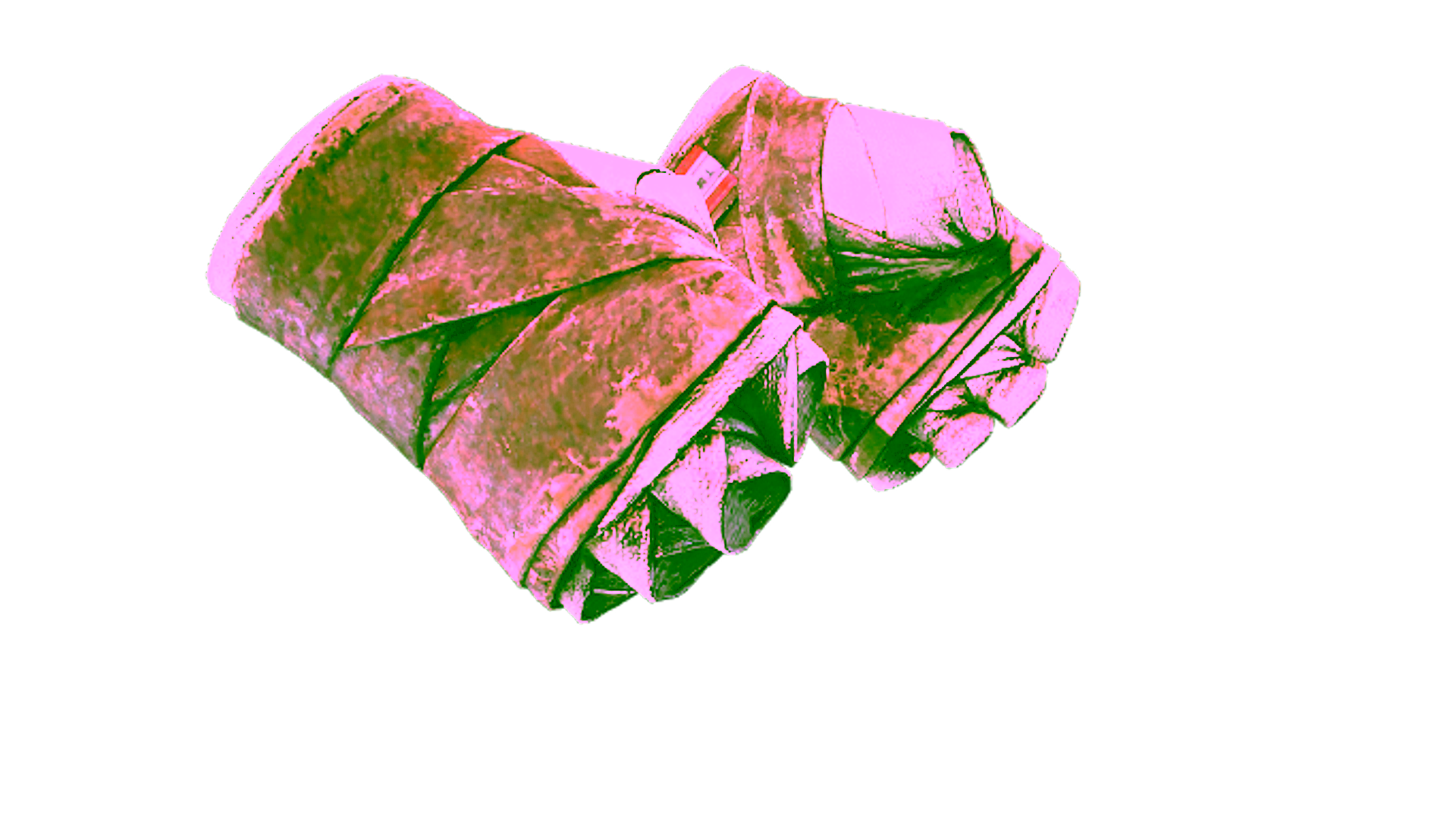 Display for ★ Hand Wraps | Leather (Battle-Scarred)