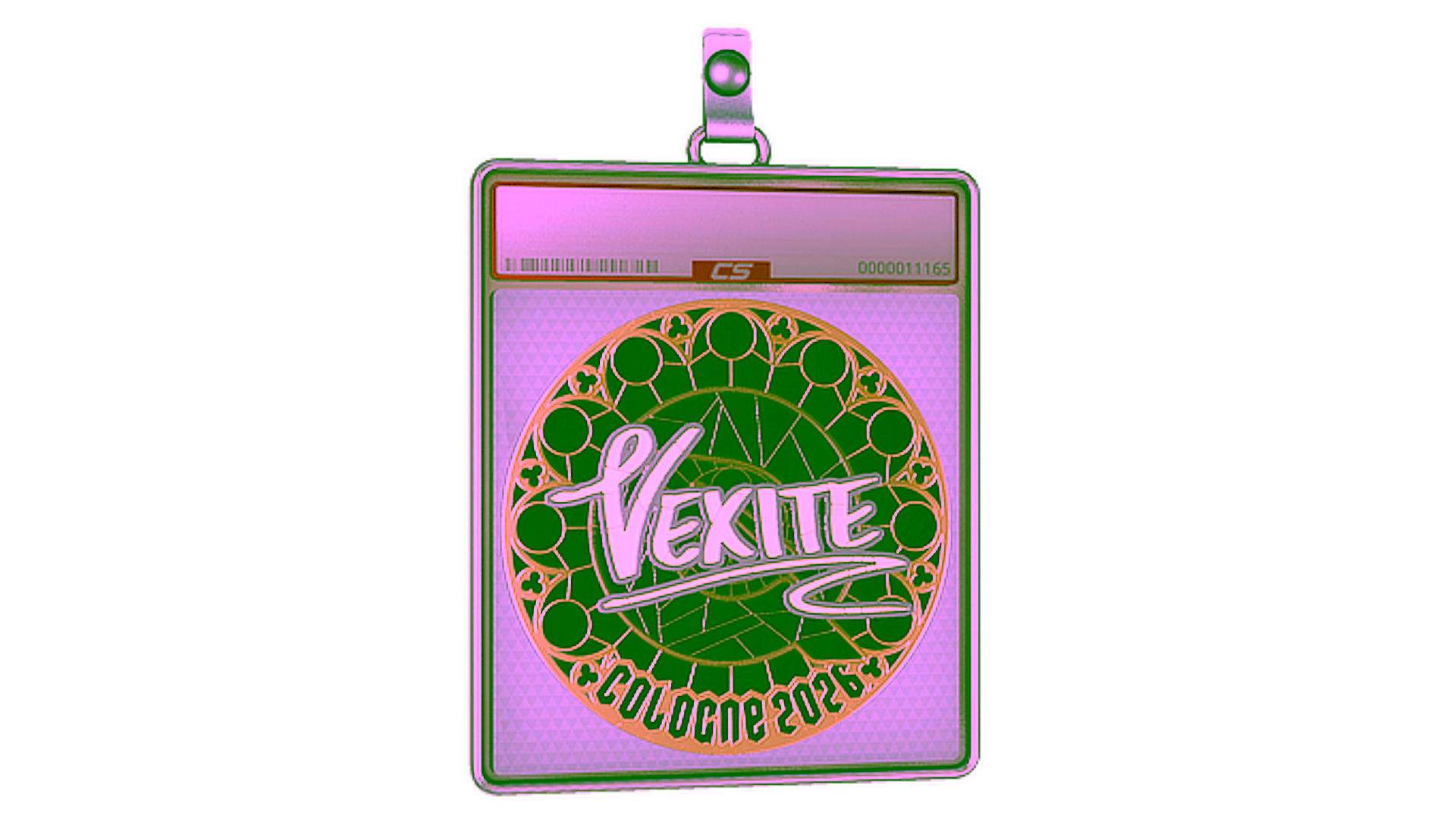 Display for Sticker Slab | vexite (Gold) | Cologne 2026