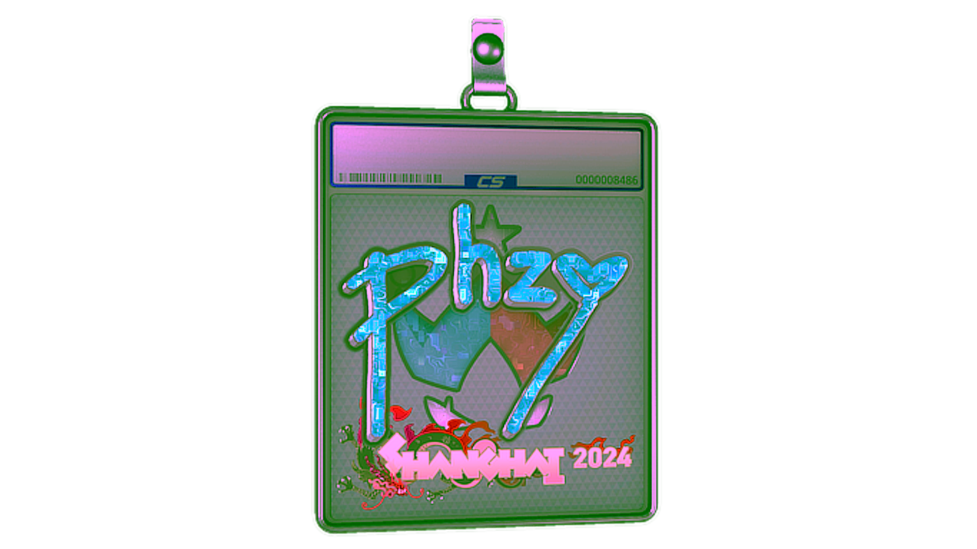 Anzeige für Sticker Slab | phzy (Glitter) | Shanghai 2024