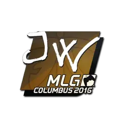 Sticker JW MLG Columbus 2016