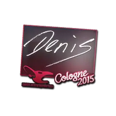 Sticker denis Cologne 2015