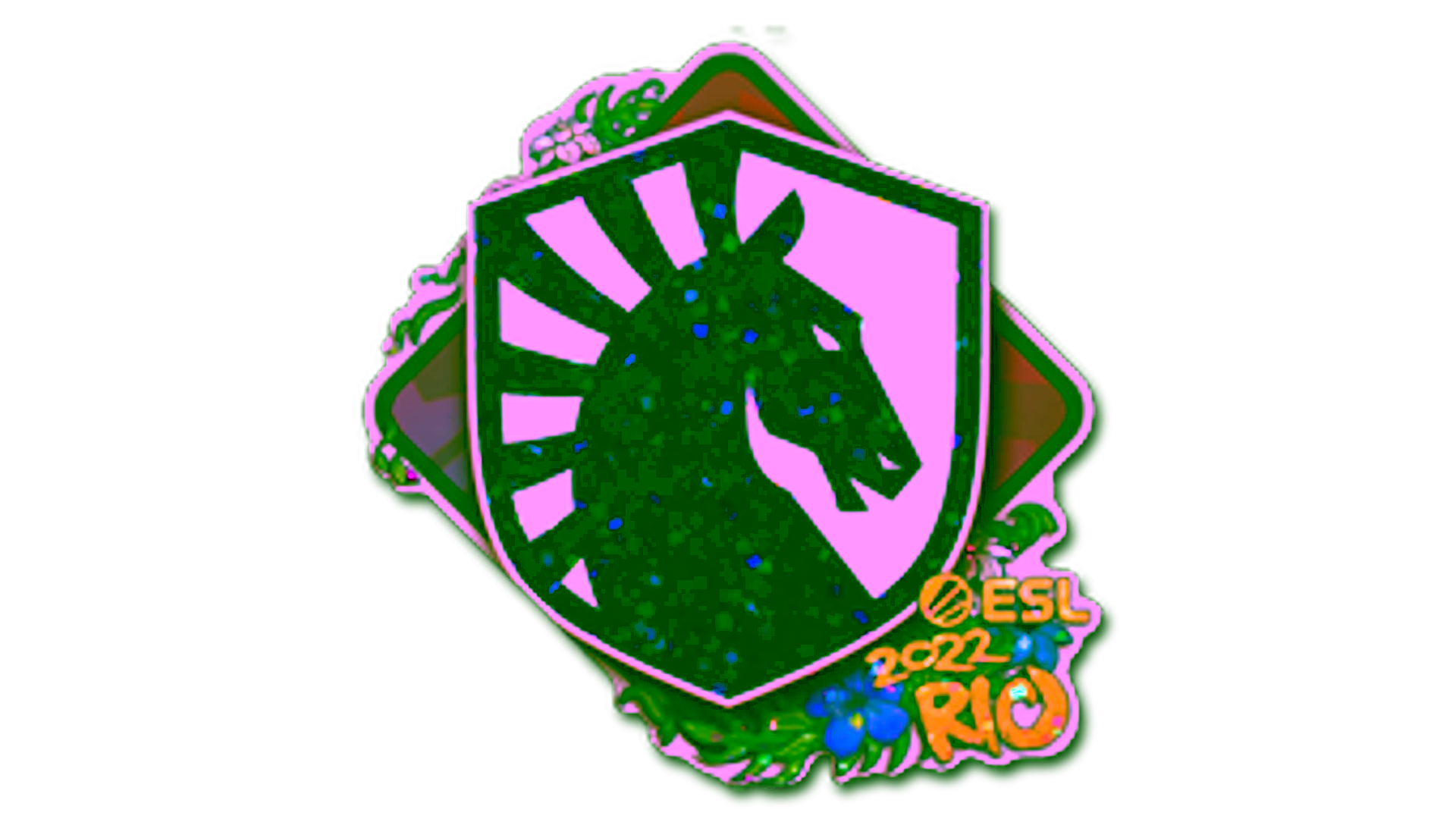 Visar för Sticker | Team Liquid (Glitter) | Rio 2022
