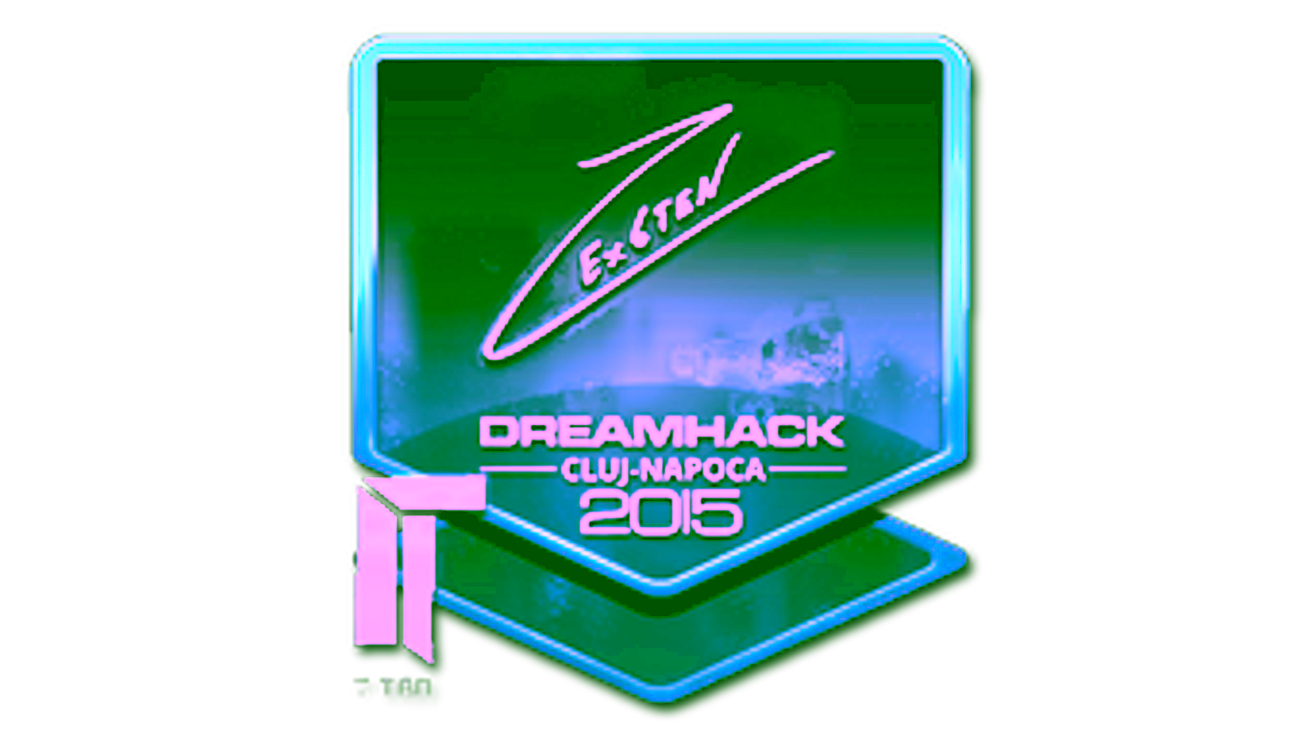 Display for Sticker | Ex6TenZ (Foil) | Cluj-Napoca 2015