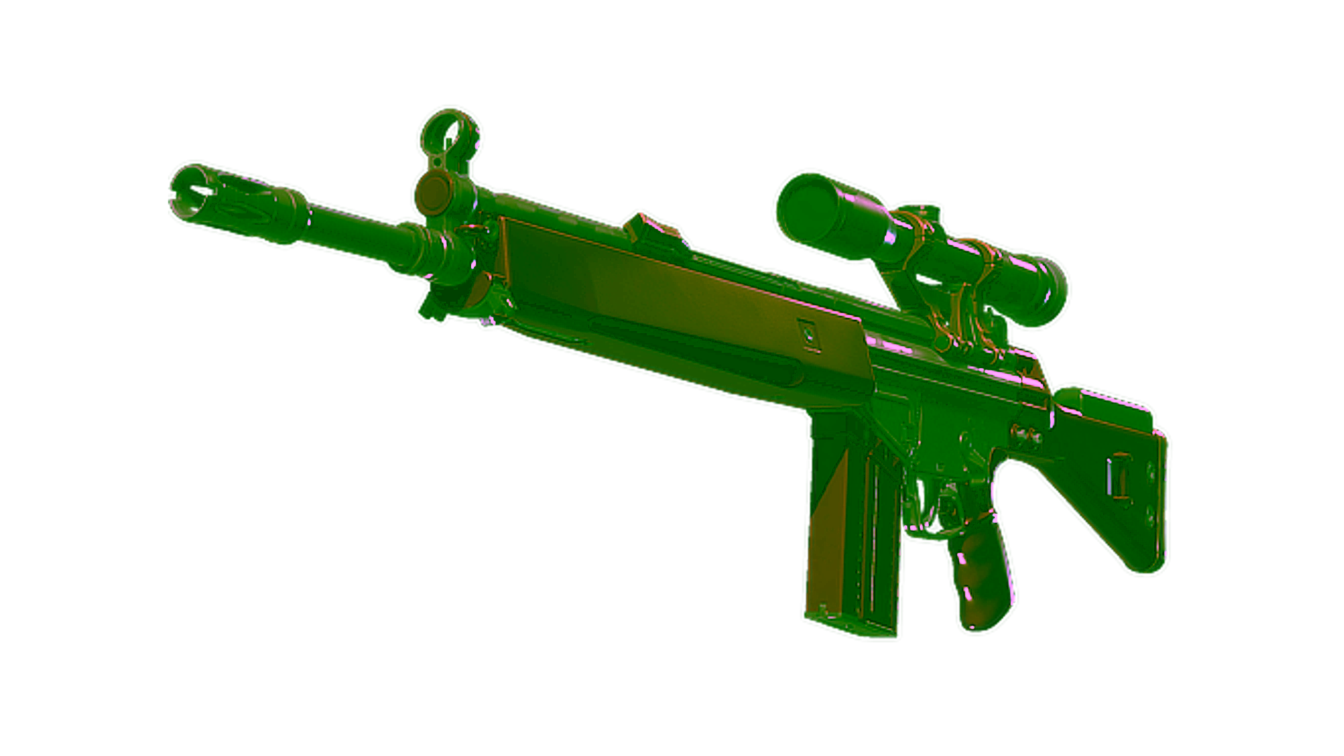 Display for G3SG1 | Red Jasper (Minimal Wear)