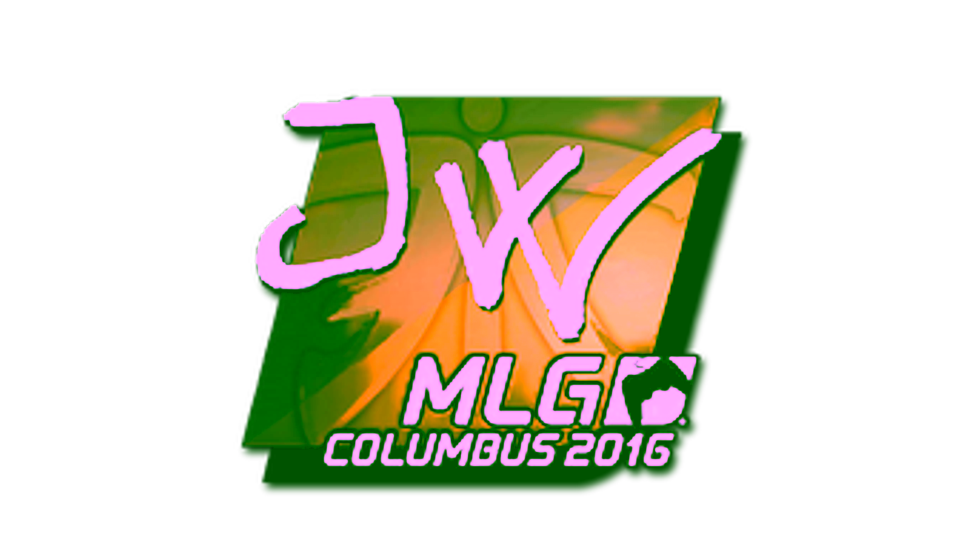 Display for Sticker | JW (Foil) | MLG Columbus 2016