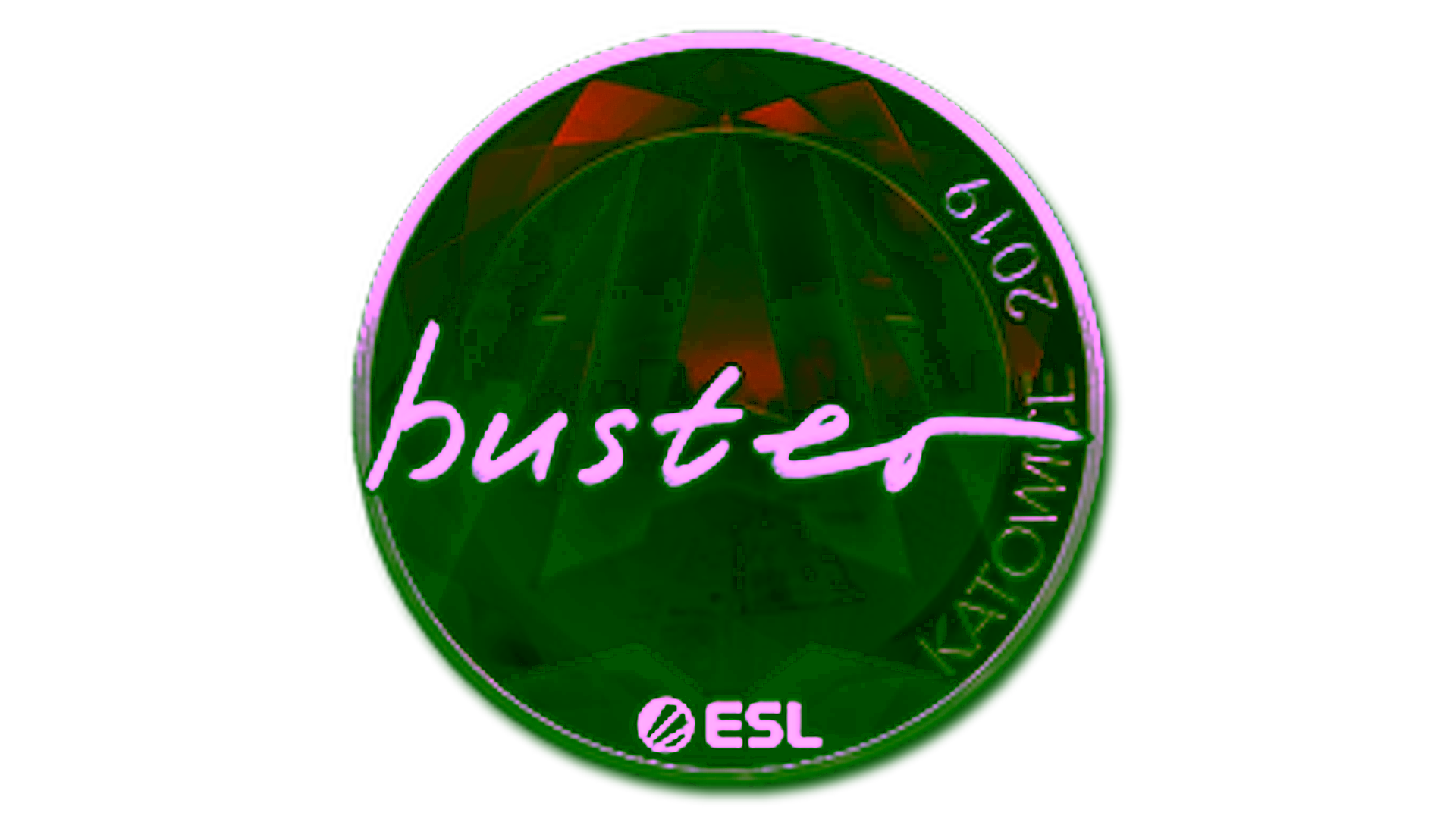 Display for Sticker | buster (Foil) | Katowice 2019