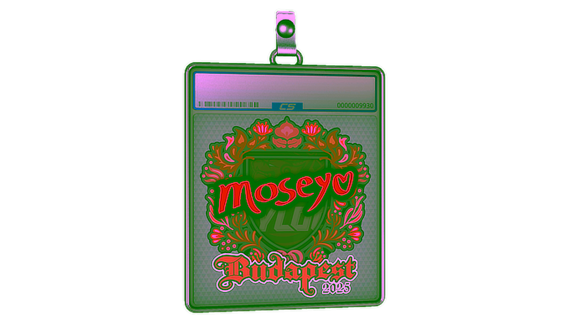 Display for Sticker Slab | Moseyuh | Budapest 2025