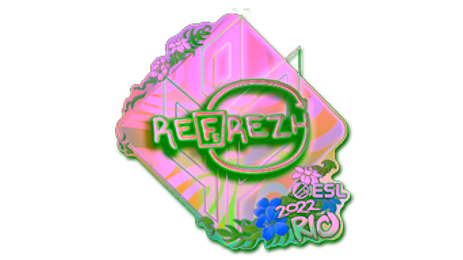 Wyświetl dla Sticker | refrezh (Holo) | Rio 2022