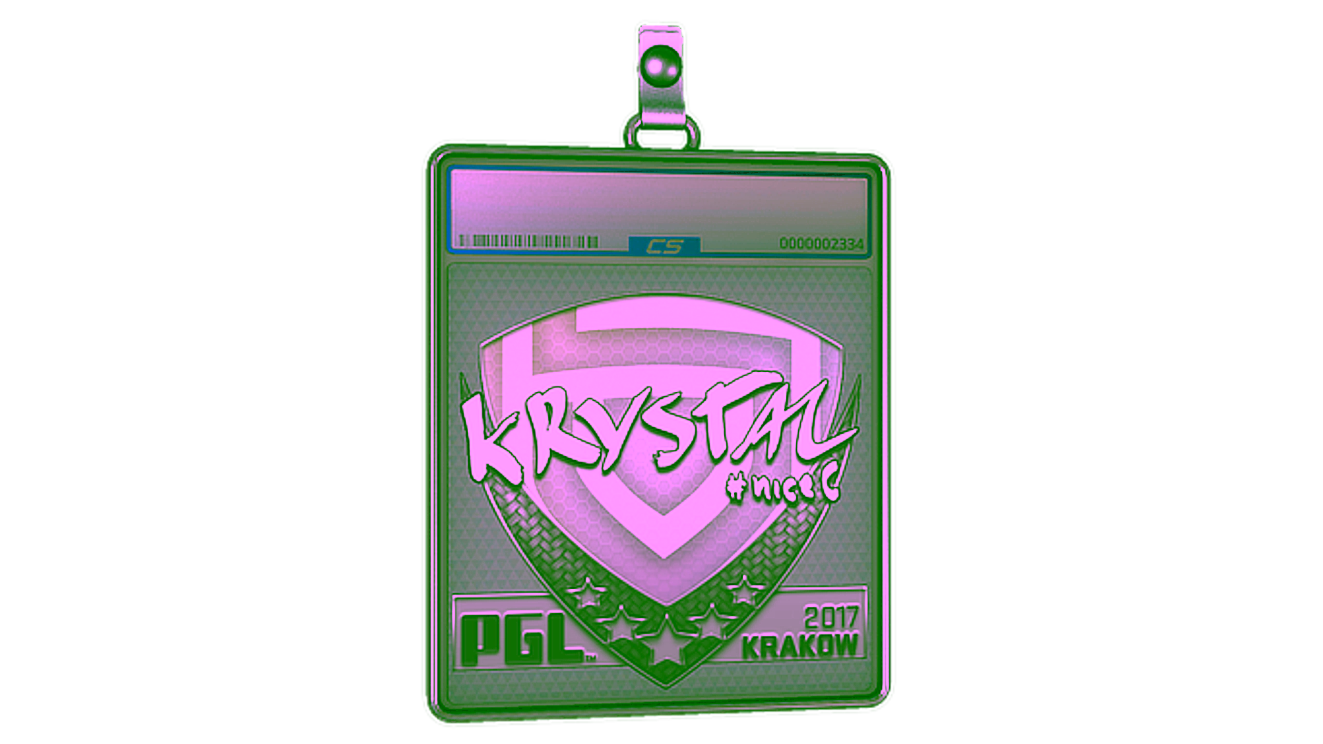 Display for Sticker Slab | kRYSTAL | Krakow 2017