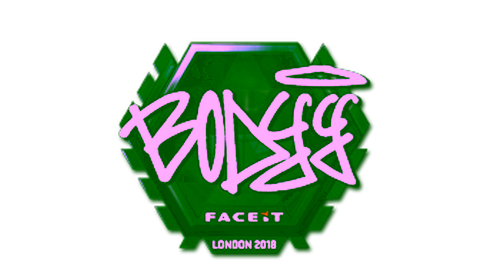 Display for Sticker | bodyy (Foil) | London 2018