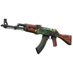 StatTrak™ AK-47 | Fire Serpent (Battle-Scarred)