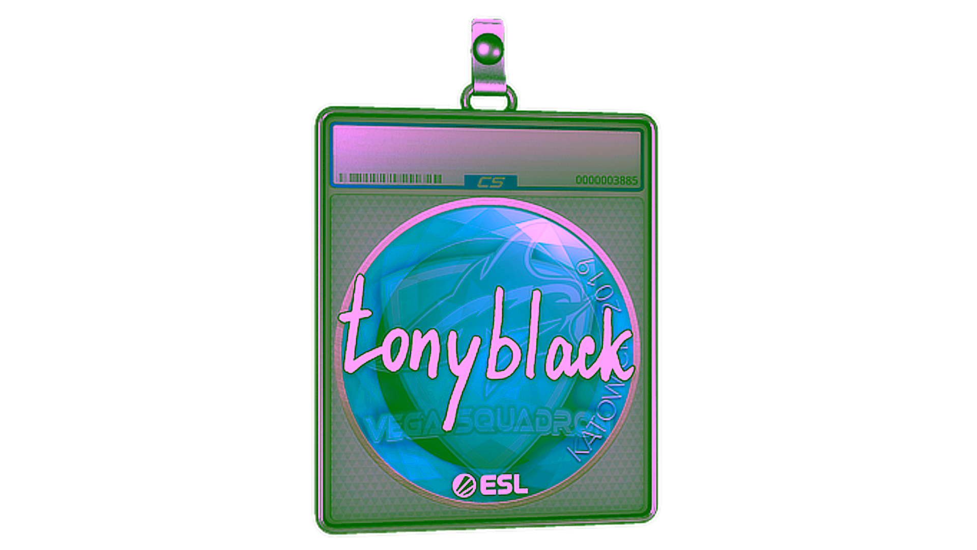 Display for Sticker Slab | tonyblack | Katowice 2019