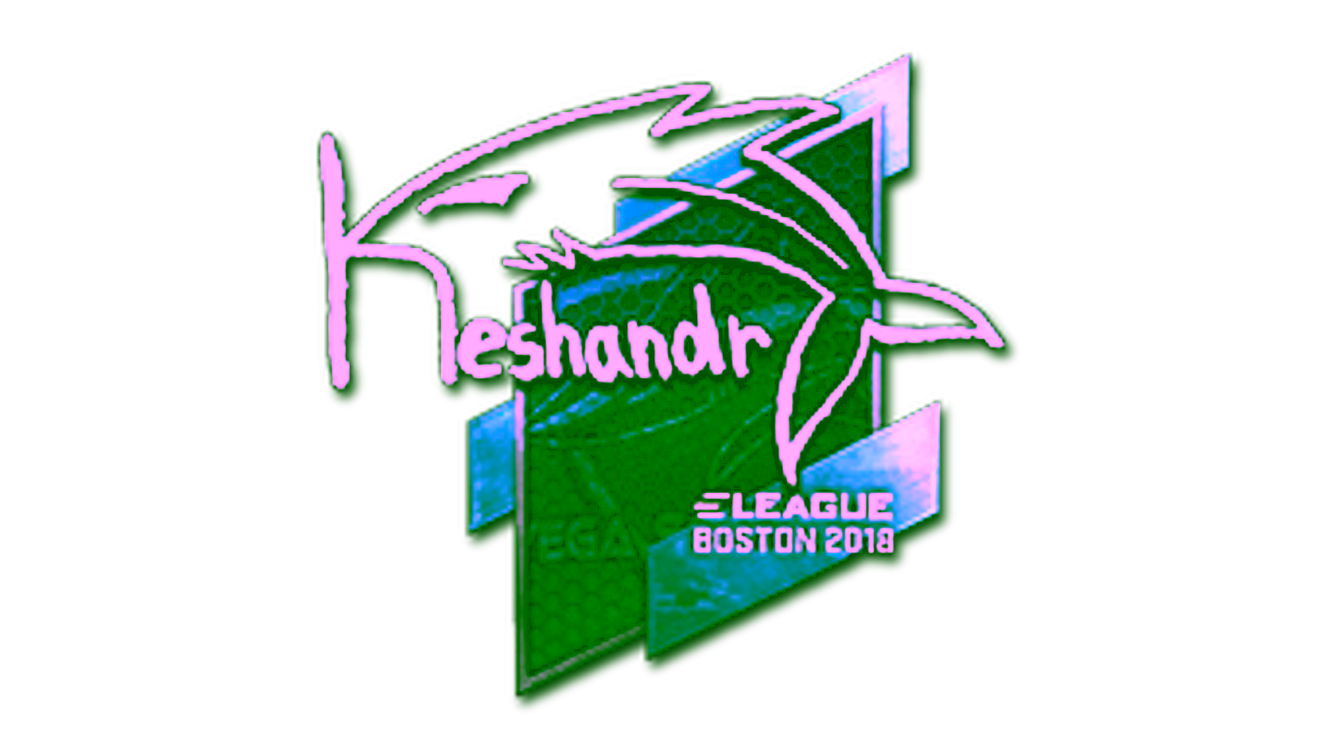 Display for Sticker | keshandr (Foil) | Boston 2018
