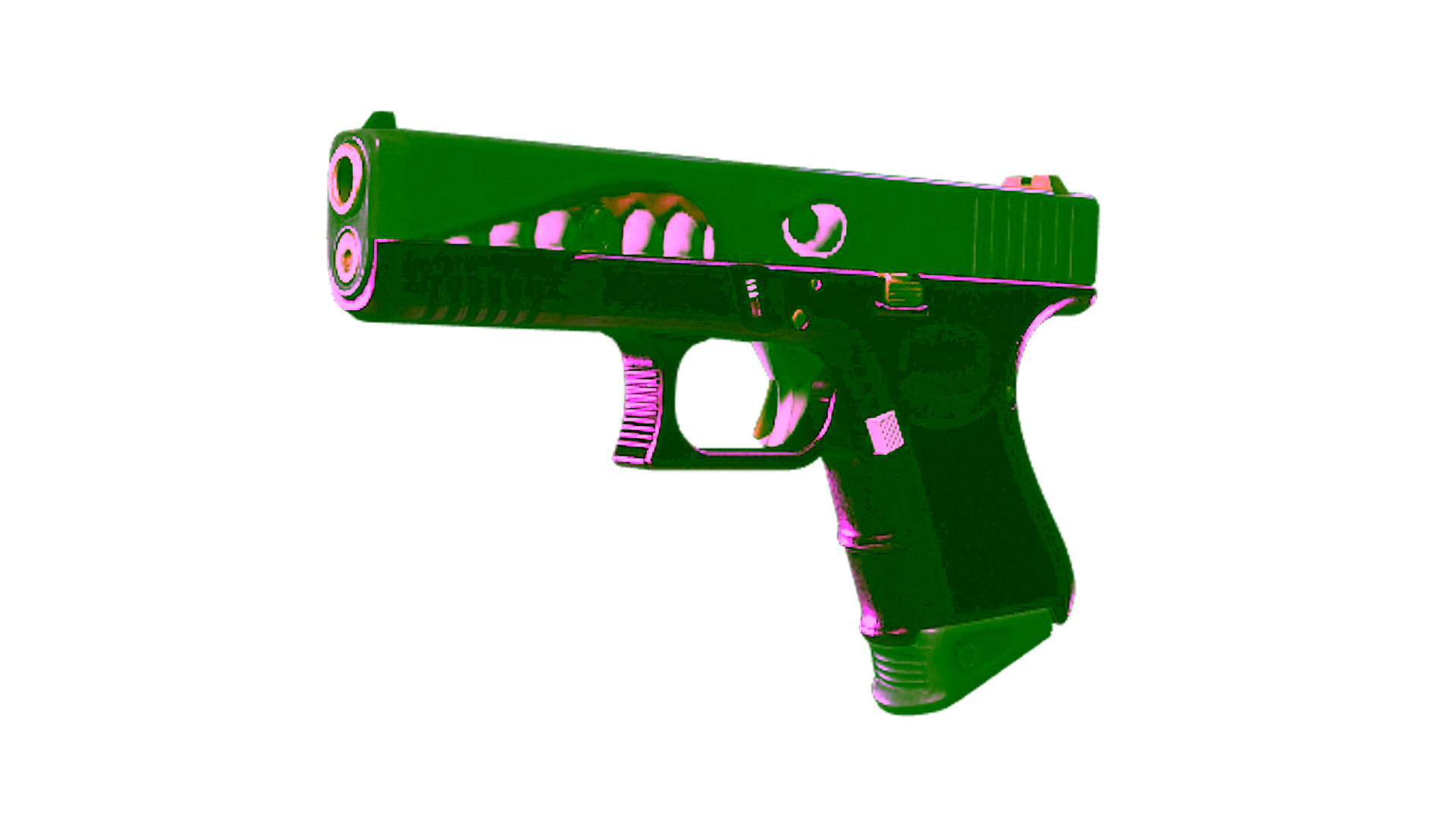 Display for StatTrak™ Glock-18 | Gold Toof (Minimal Wear)