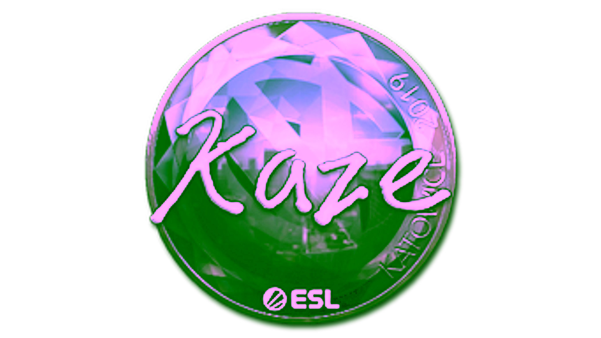 Display for Sticker | Kaze (Foil) | Katowice 2019