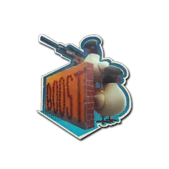 Sticker Roosty Boosty
