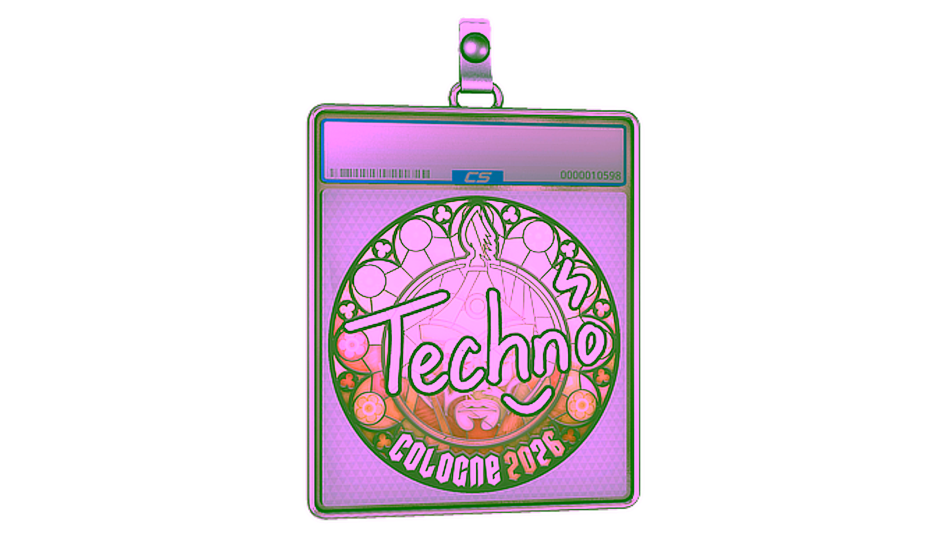 Display for Sticker Slab | Techno4K | Cologne 2026