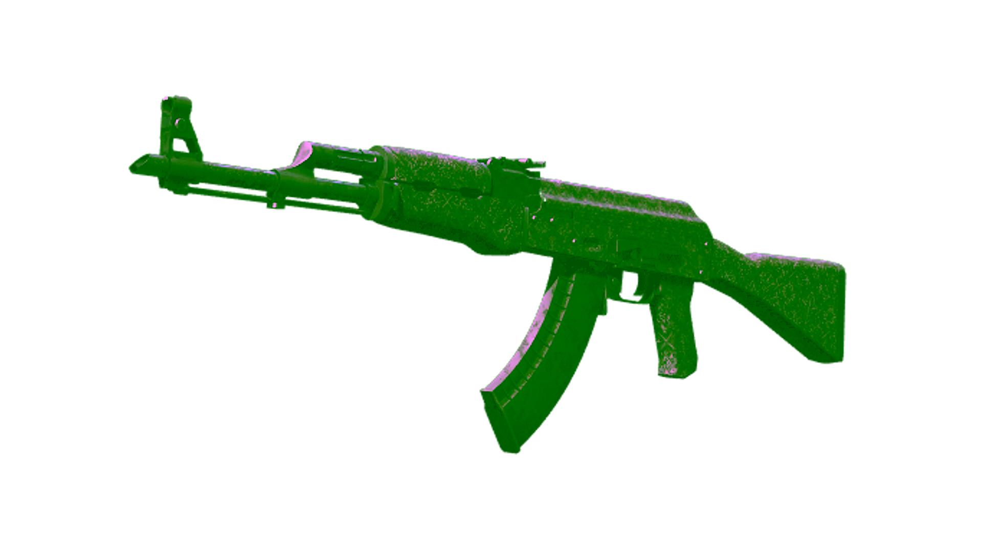 Display for Souvenir AK-47 | Baroque Purple (Battle-Scarred)