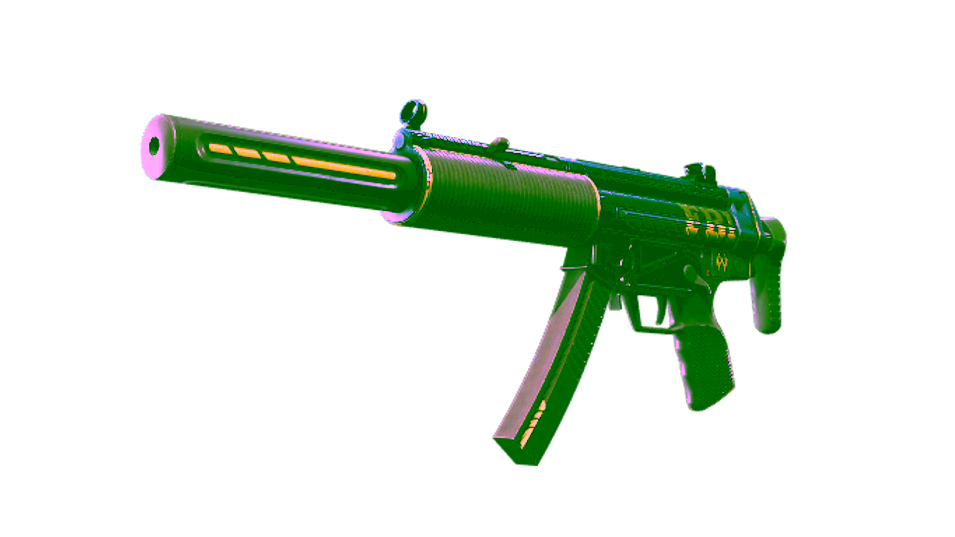 Display for StatTrak™ MP5-SD | Agent (Well-Worn)