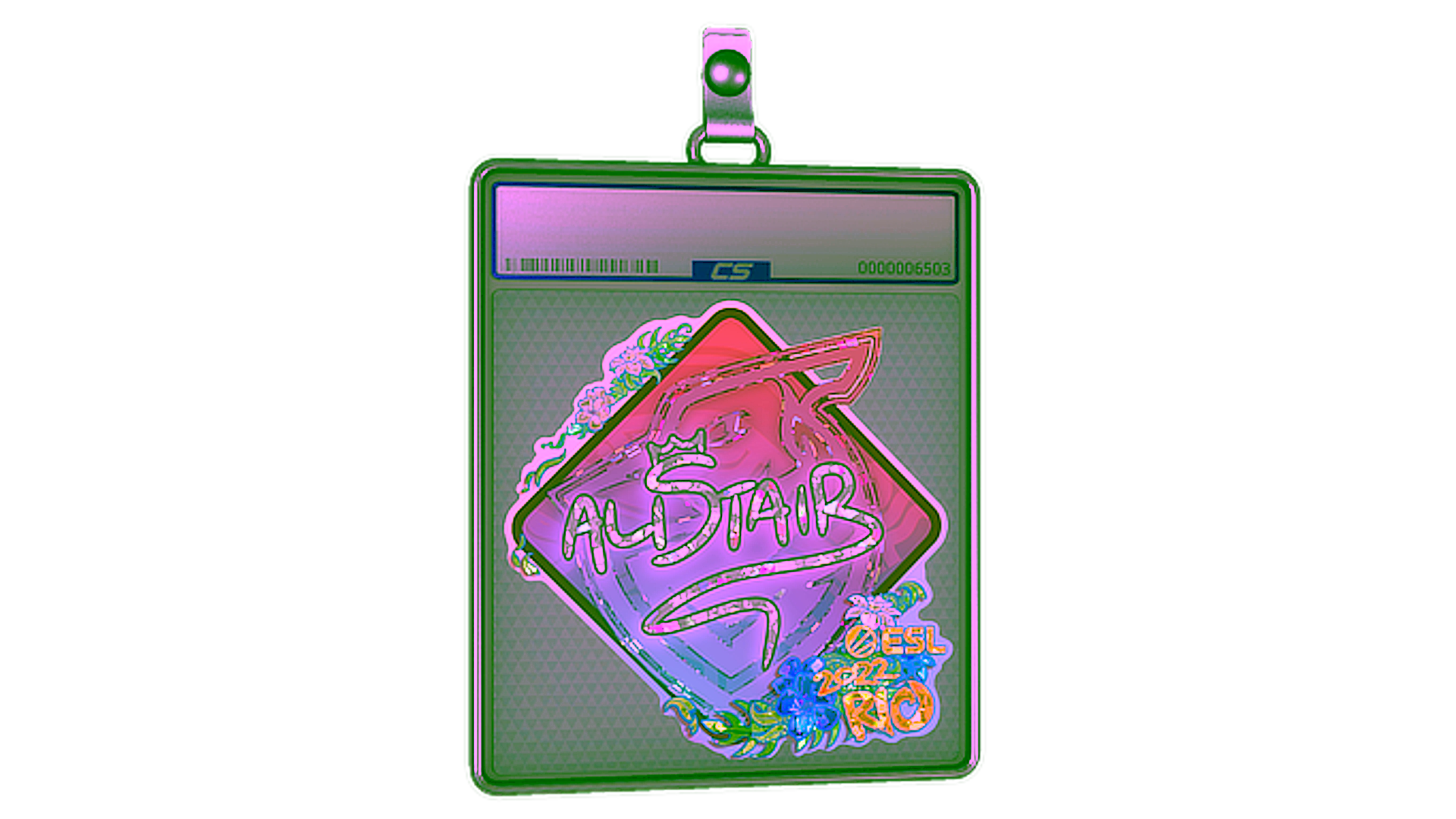 Display for Sticker Slab | aliStair (Glitter) | Rio 2022