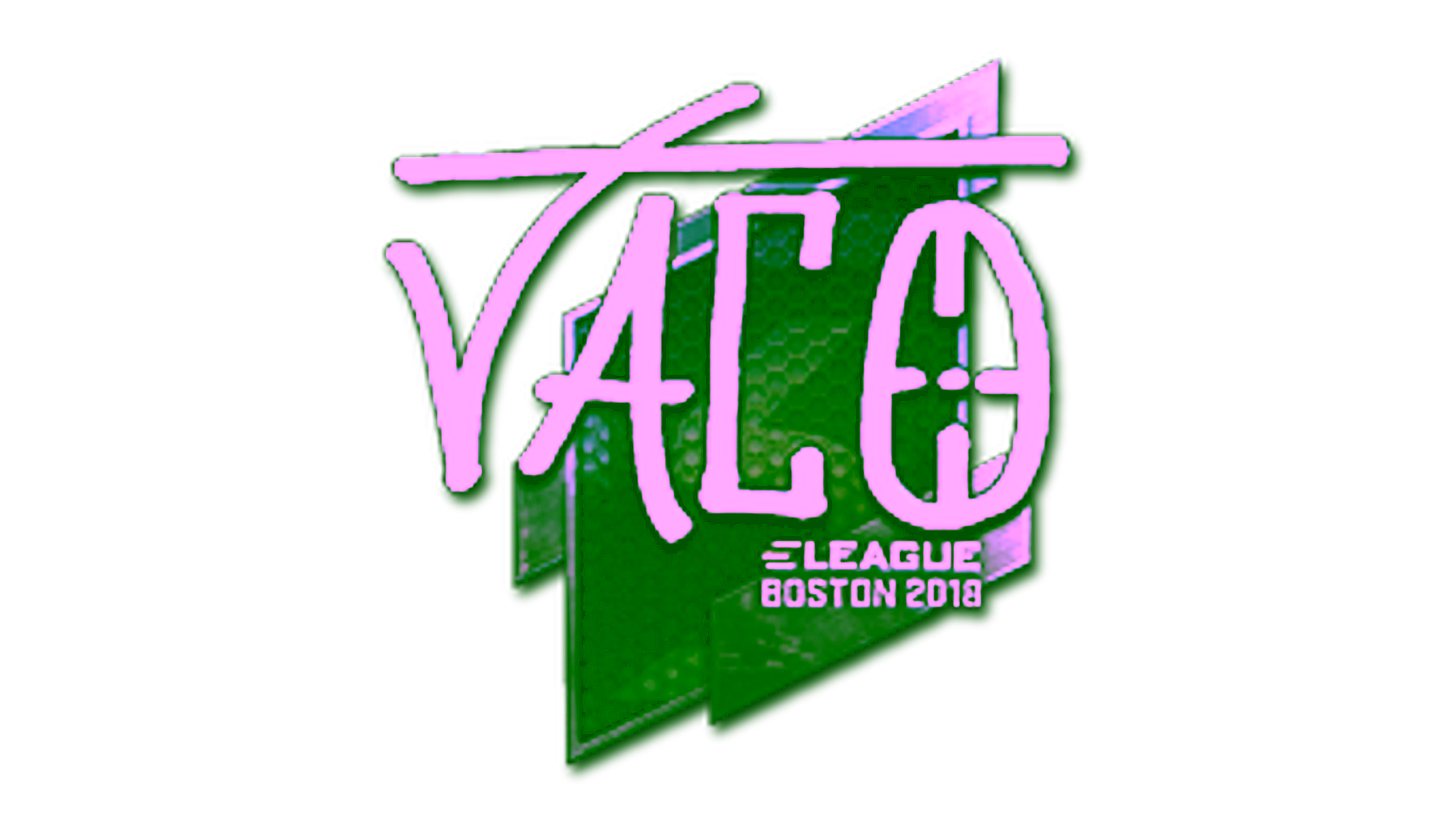 Display for Sticker | TACO (Foil) | Boston 2018