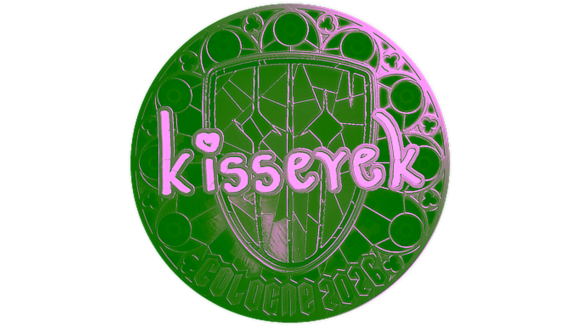 Display for Sticker | kisserek (Foil) | Cologne 2026