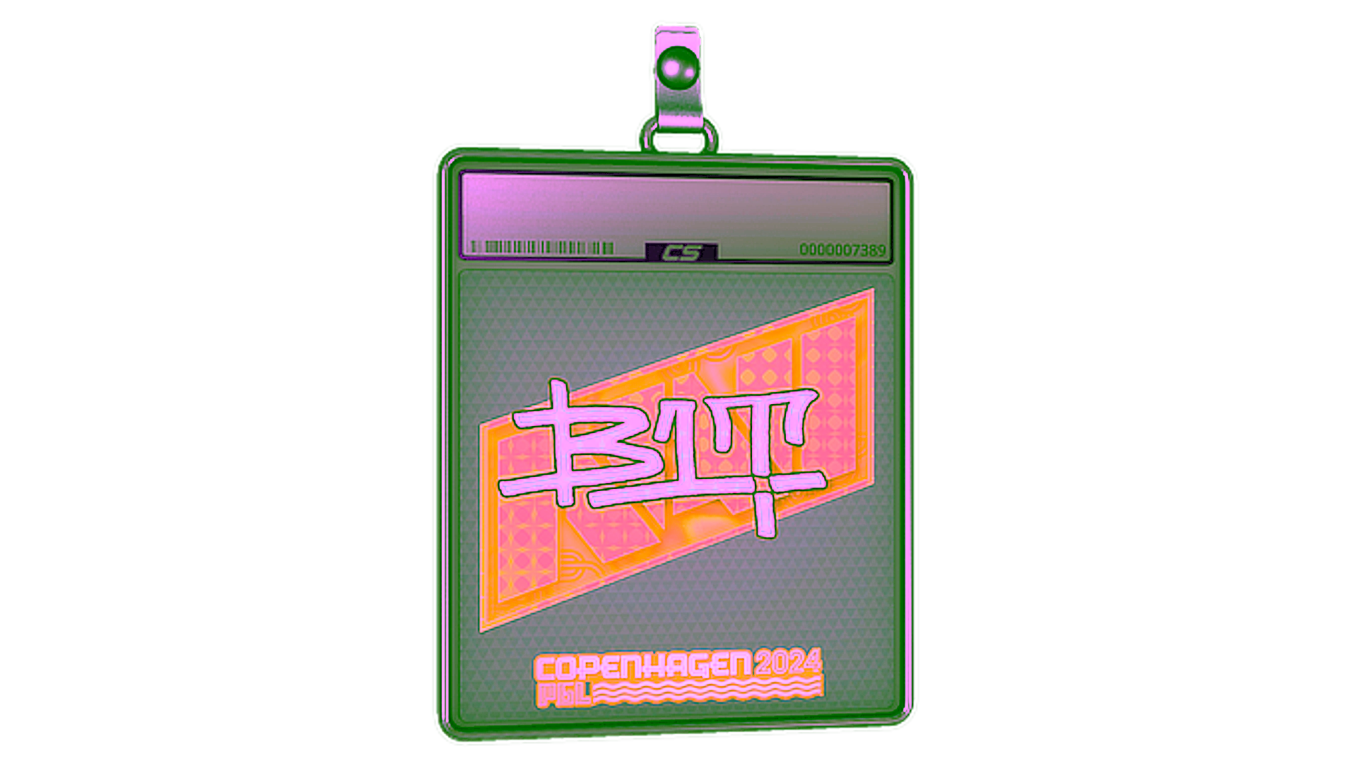 Display for Sticker Slab | b1t (Holo) | Copenhagen 2024