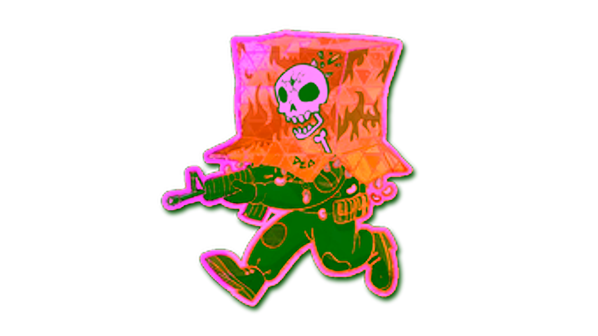 Exibição para Sticker | Handle With Care (Holo)