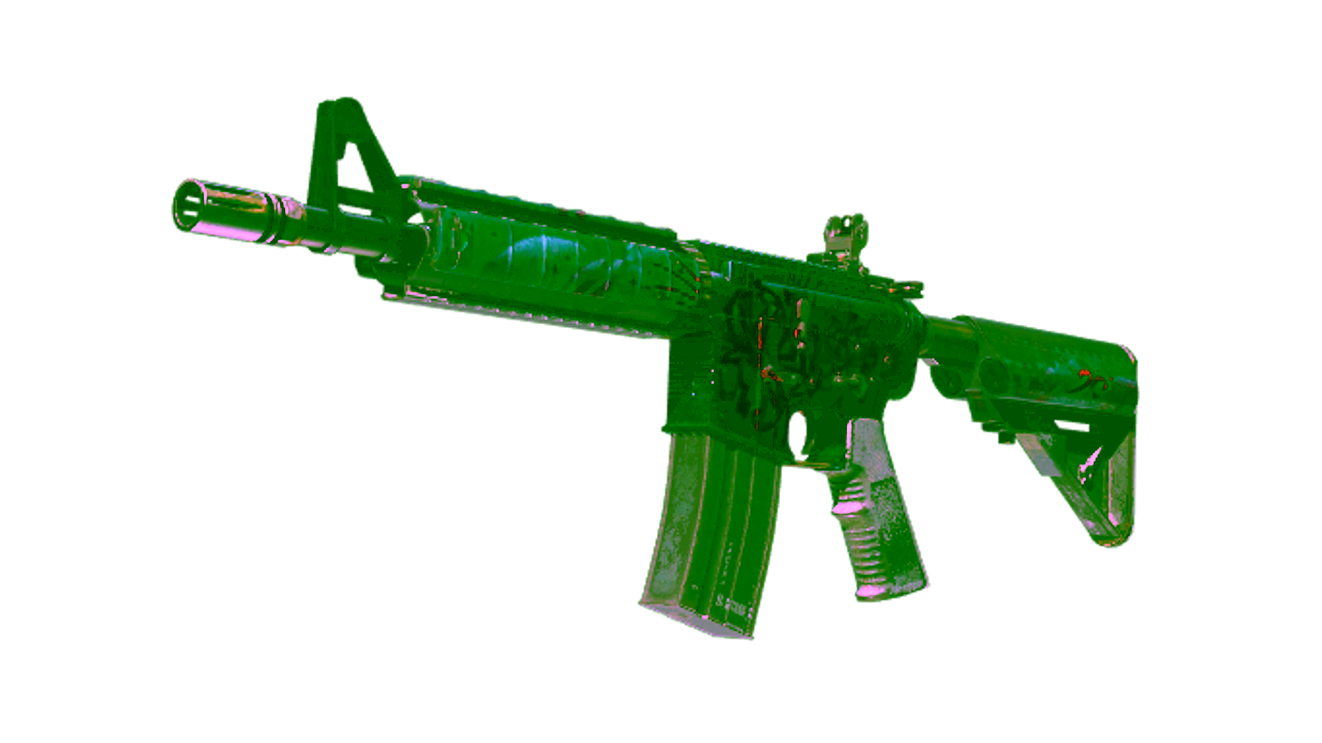 Дисплей для StatTrak™ M4A4 | Spider Lily (Battle-Scarred)