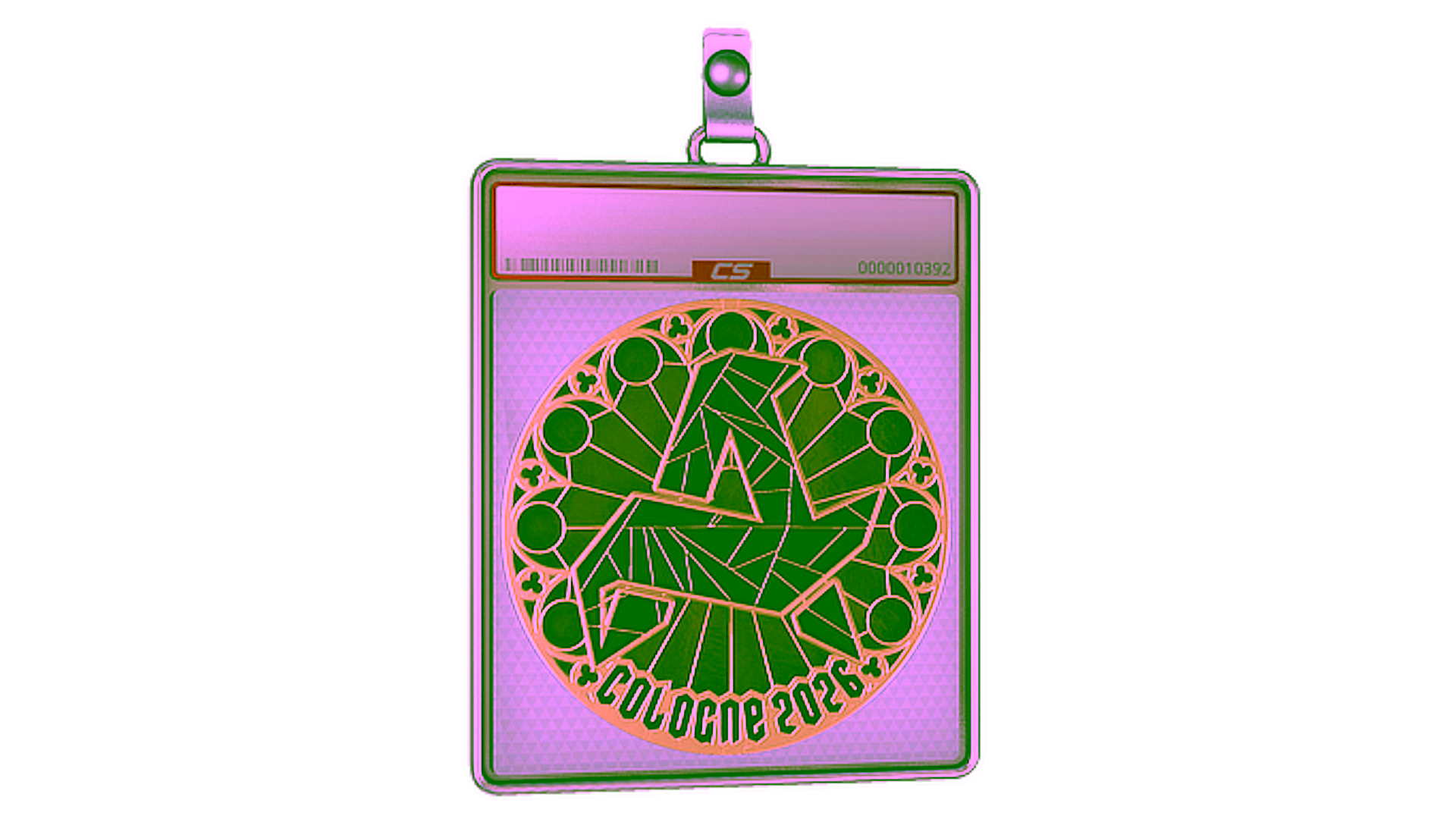 Display for Sticker Slab | Aurora (Gold) | Cologne 2026