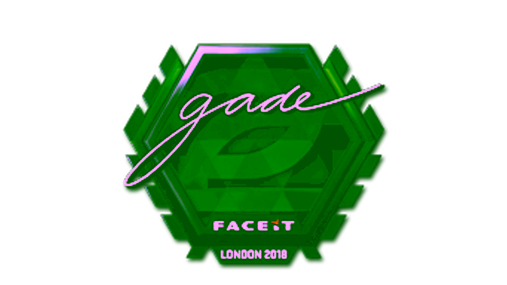 Visar för Sticker | gade (Foil) | London 2018
