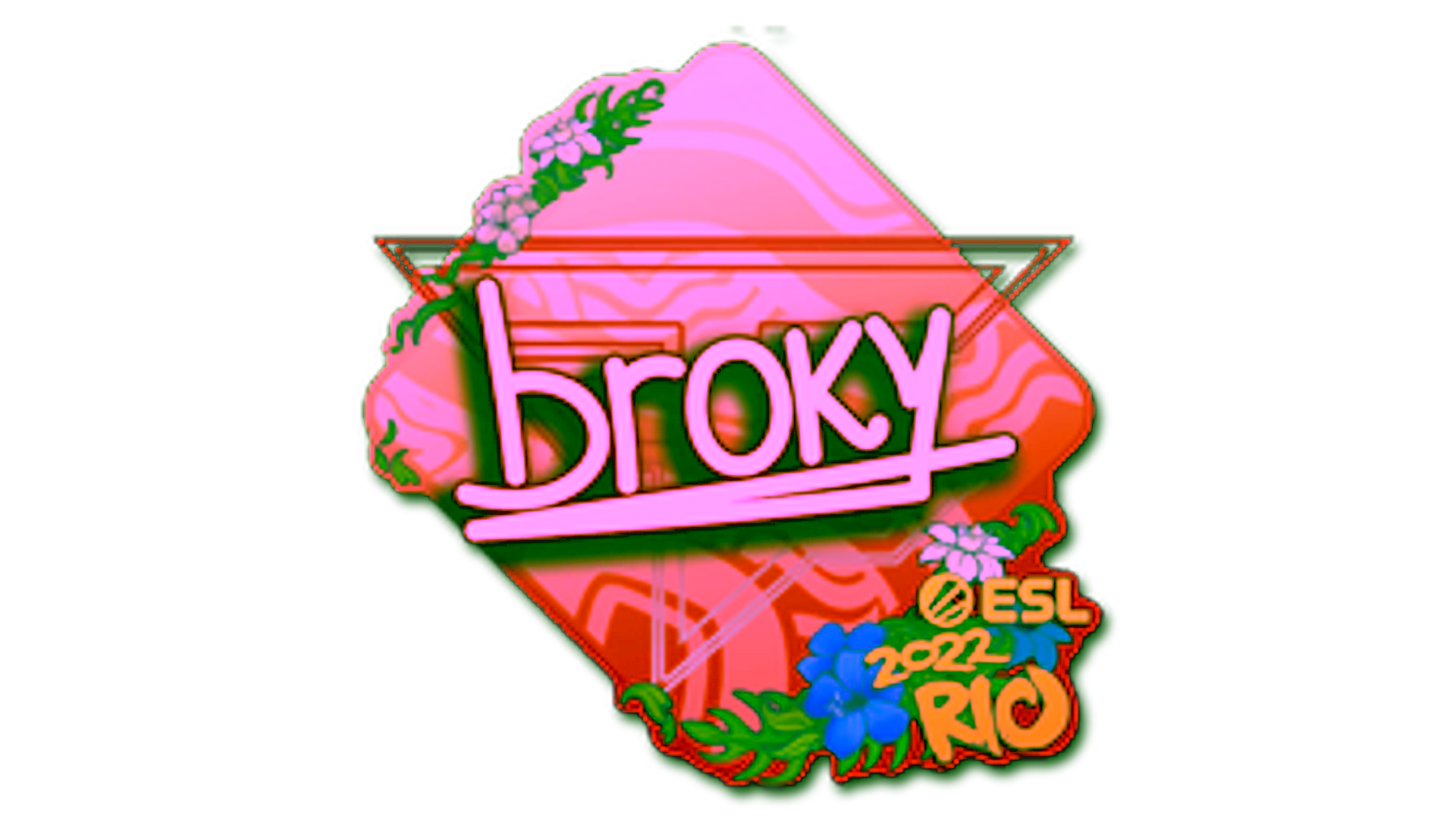 Display for Sticker | broky | Rio 2022