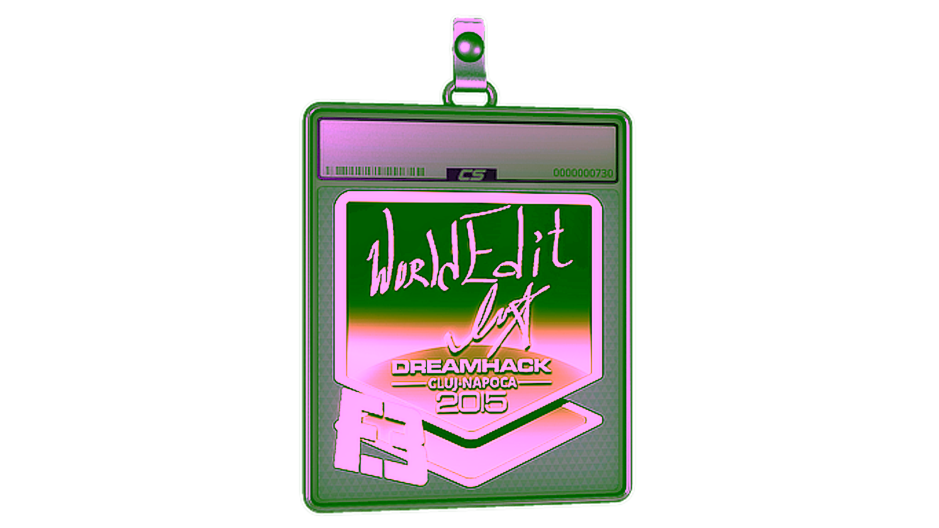 Дисплей для Sticker Slab | WorldEdit (Gold) | Cluj-Napoca 2015