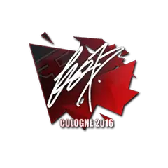 Sticker fox Cologne 2016