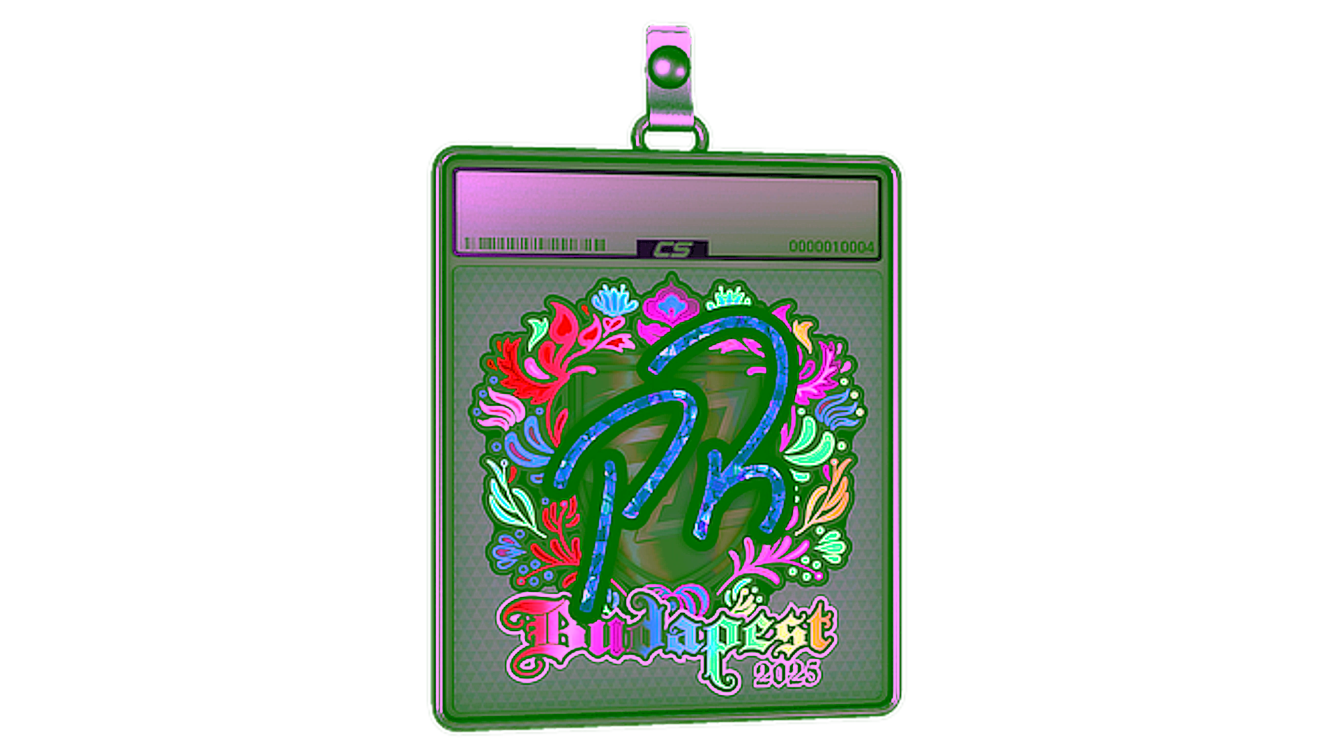 عرض لـ Sticker Slab | PR (Holo) | Budapest 2025