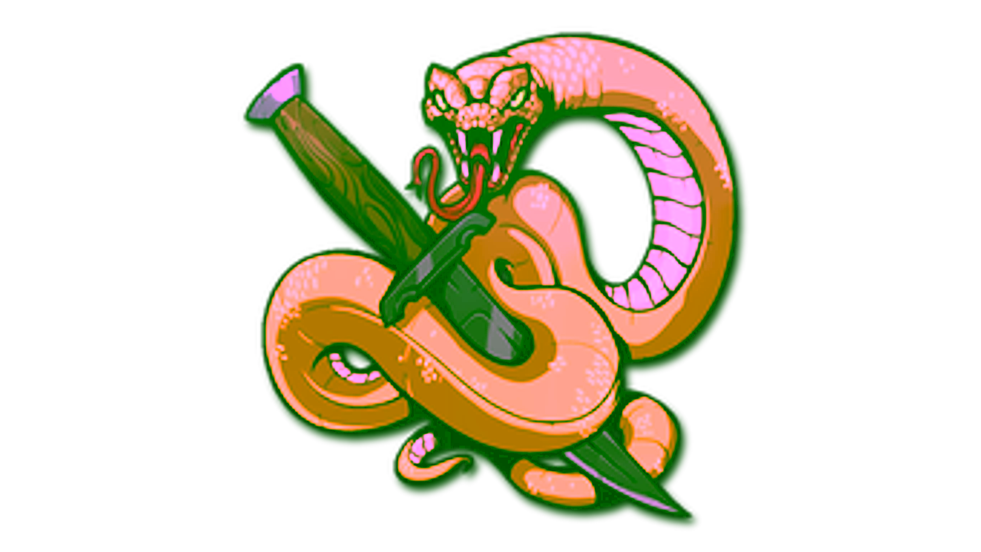 Mostrar para Sticker | Coiled Strike