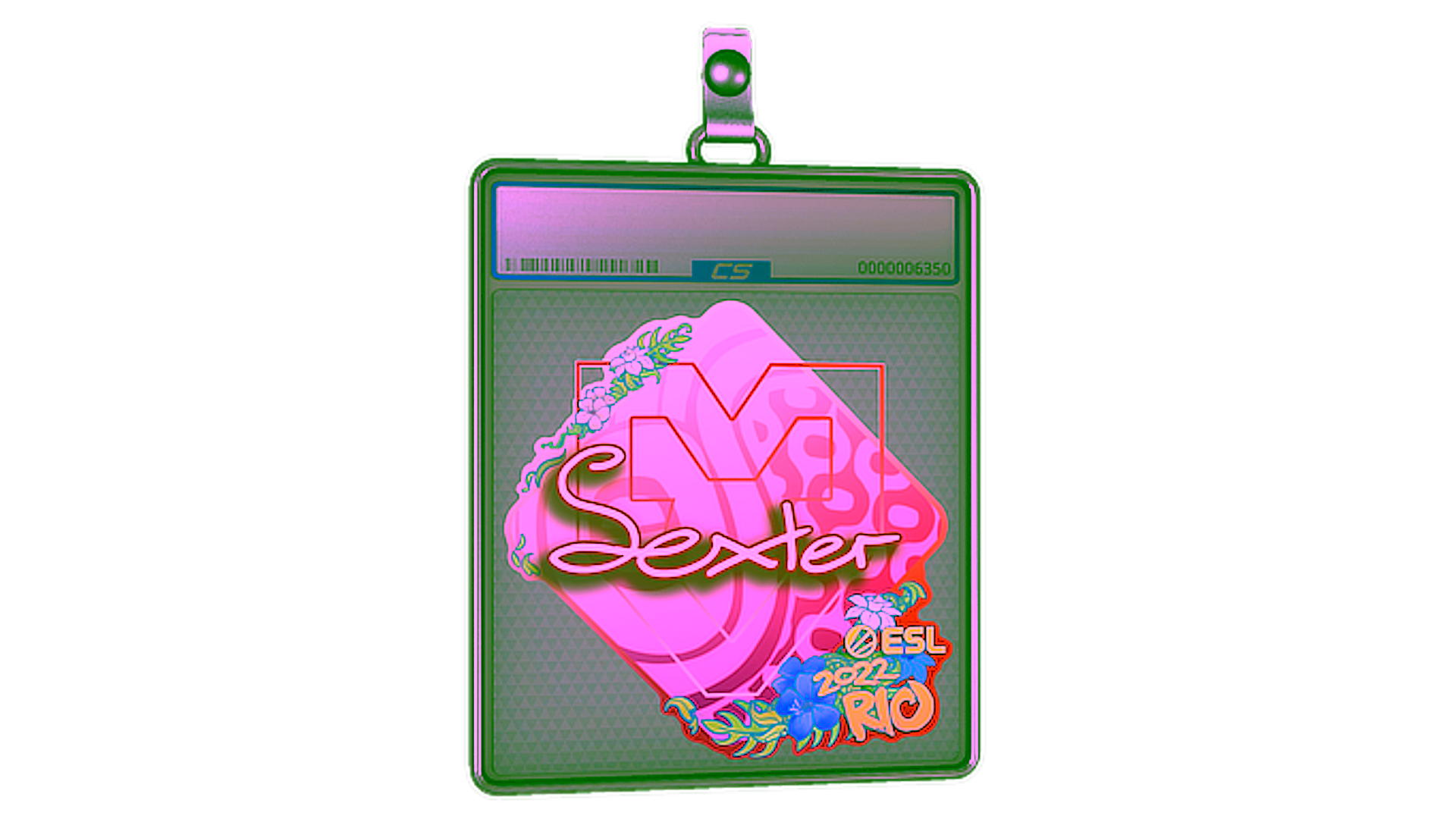 Display for Sticker Slab | dexter | Rio 2022