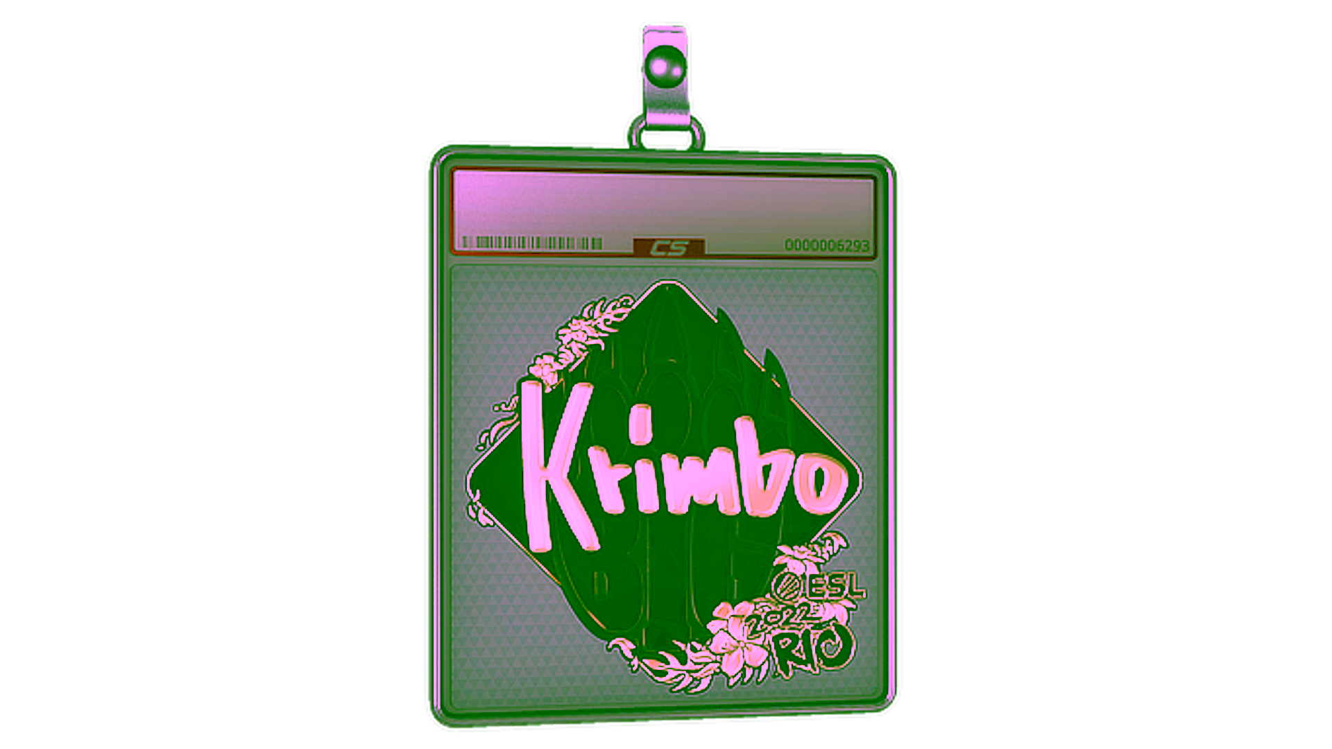Display for Sticker Slab | Krimbo (Gold) | Rio 2022