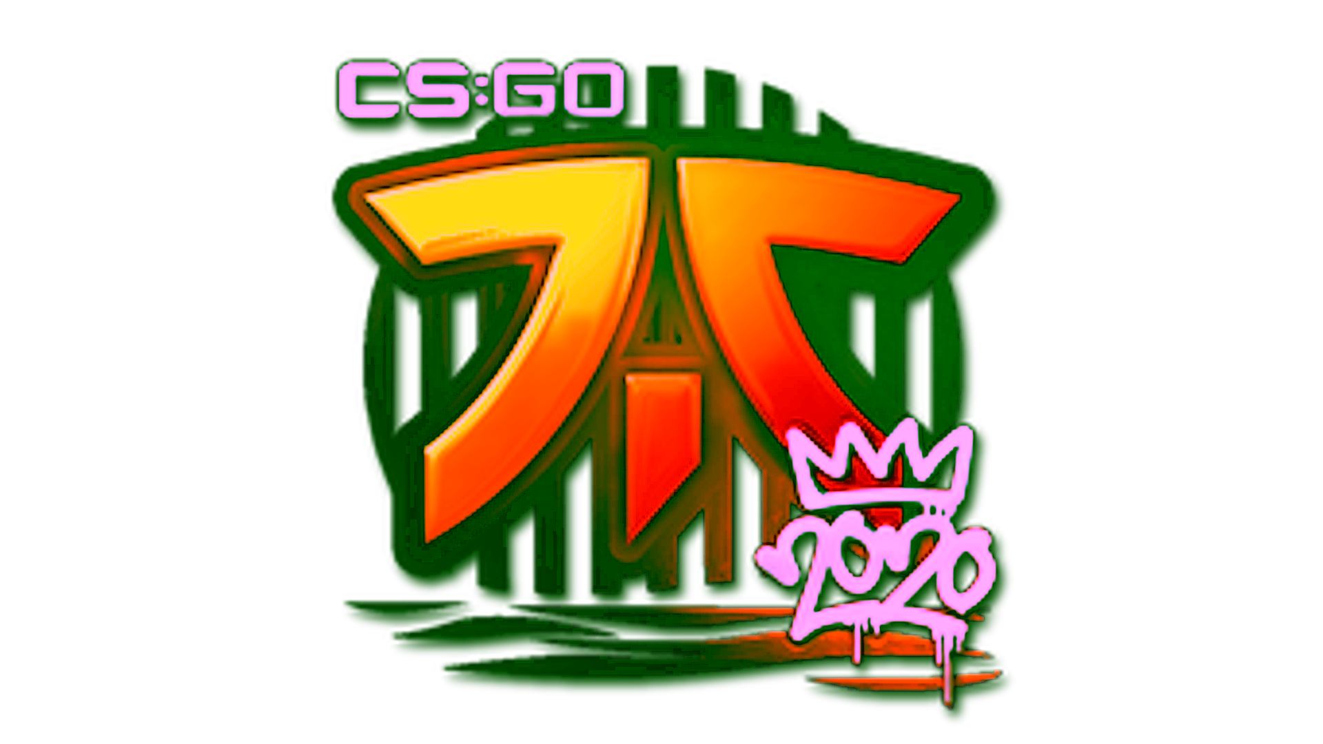 Display for Sticker | Fnatic (Foil) | 2020 RMR